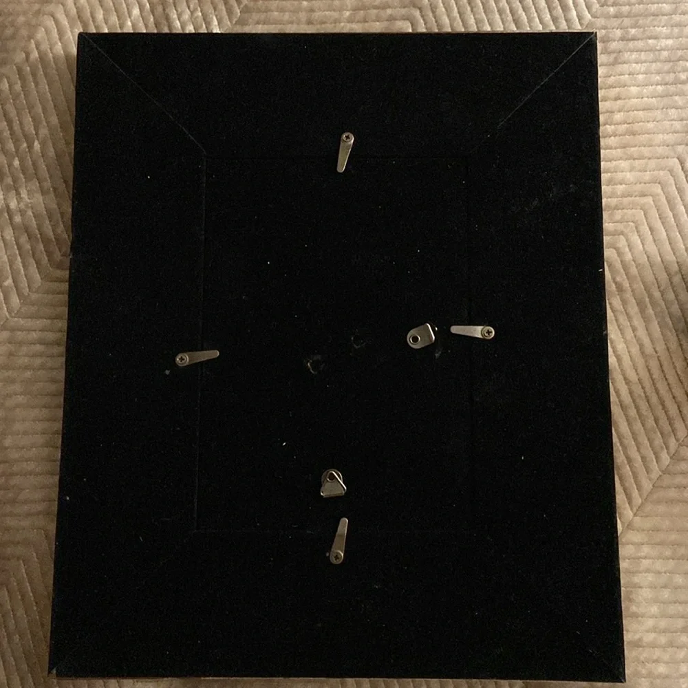 Gold leaf wood heavy picture frame 10 x 12